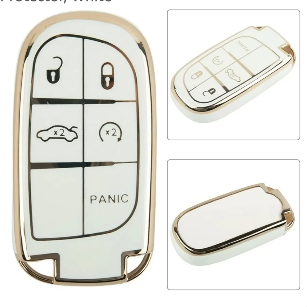 Grand  Smart Grand Comander Key Case Car Fob Cover Soft Full Protection Ring Too